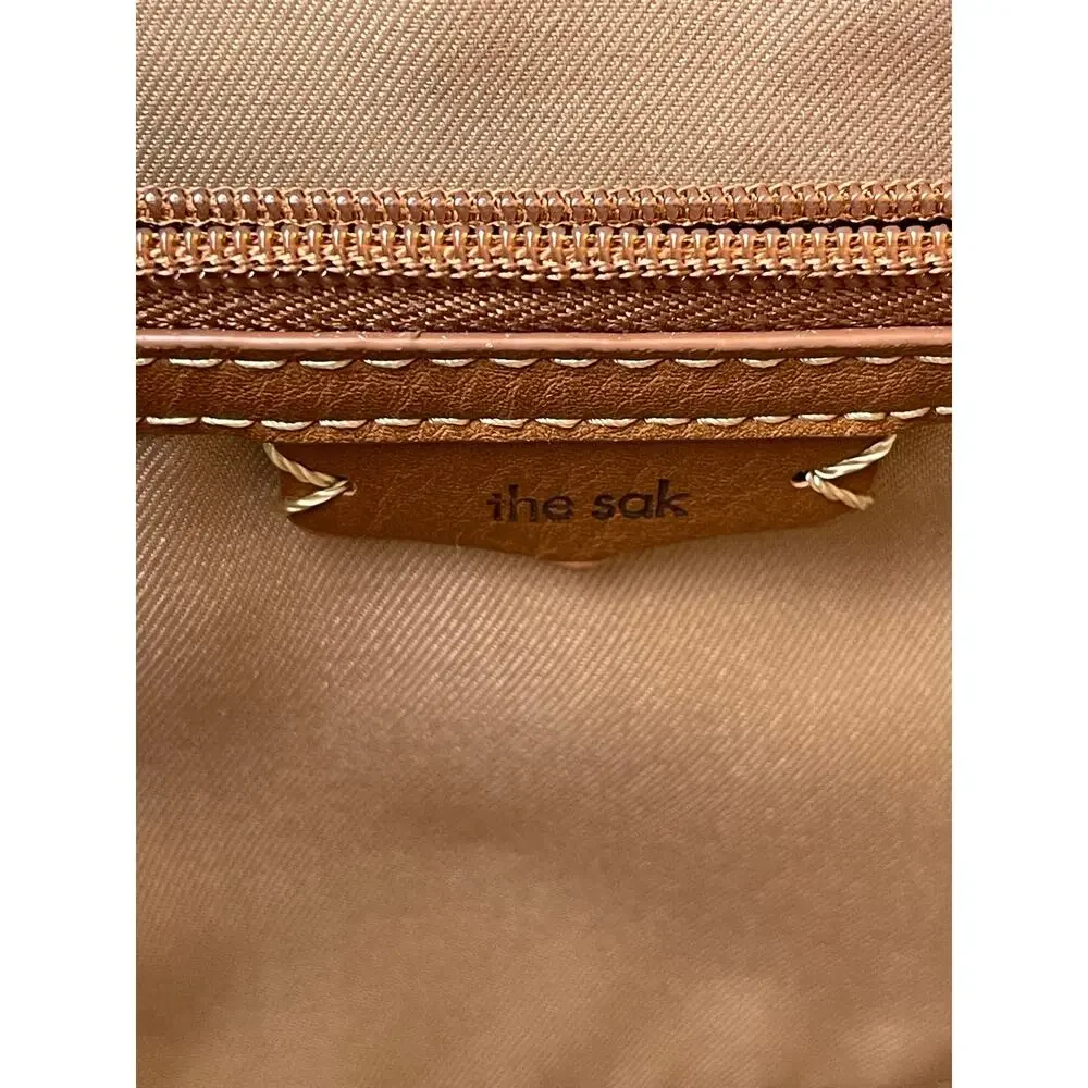 The Sak Sequoia Leather Hobo Bag Indigo/ Navy New Slouchy Pebbled Charm Boho